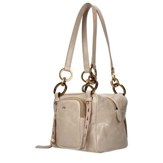 Prada Pocket Crossbody – Pink Leather Bag