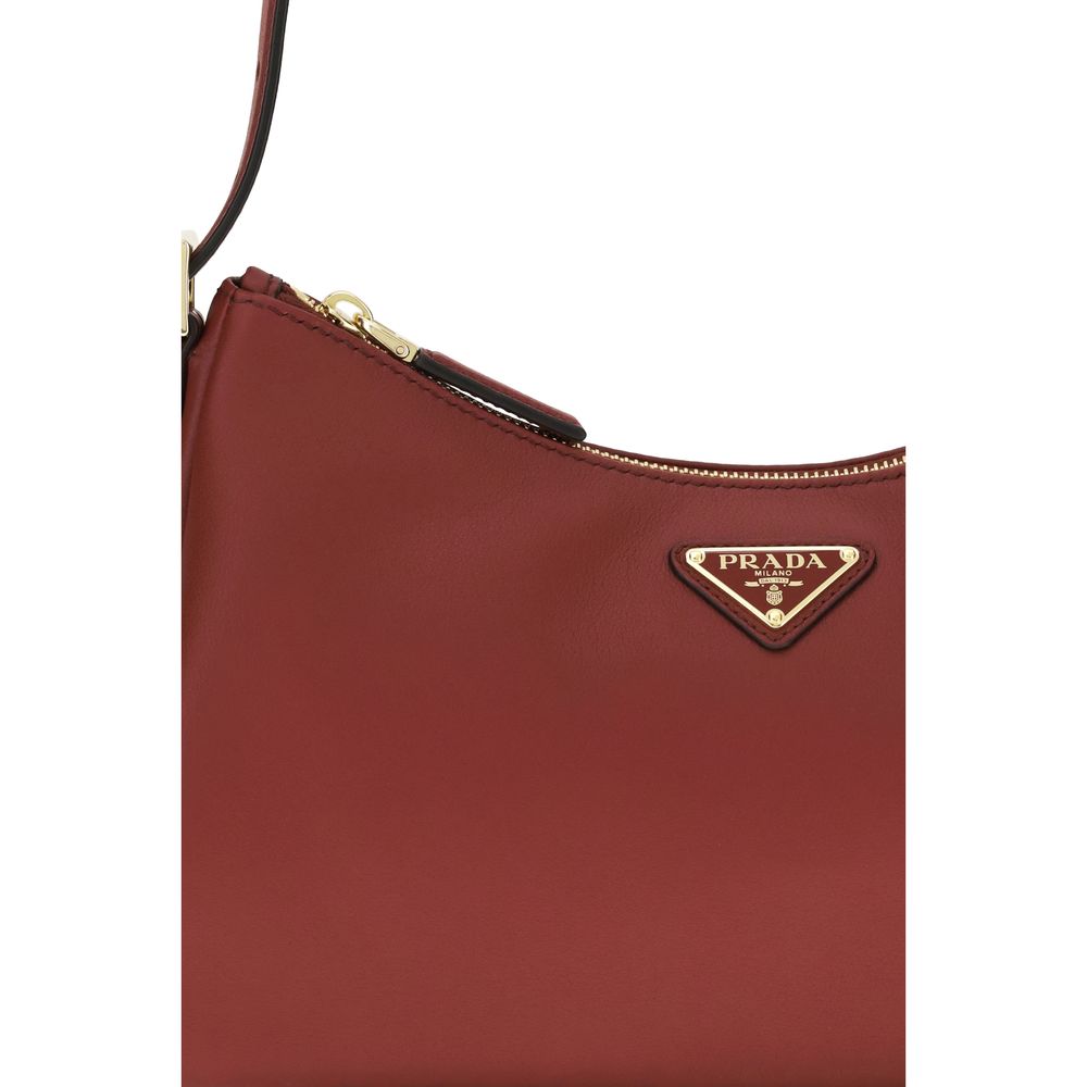 Prada Shoulder Bag in Burgundy