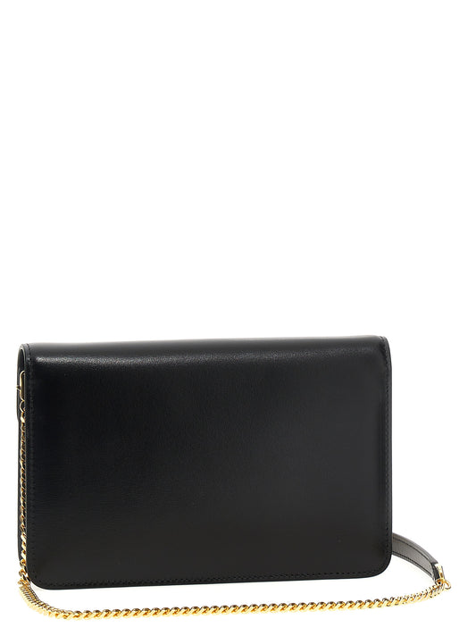 Tom Ford T-Chain Crossbody – Black Leather Bag