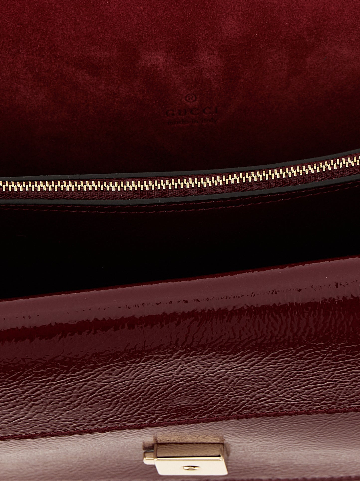 Gucci Flap Bag in Burgundy