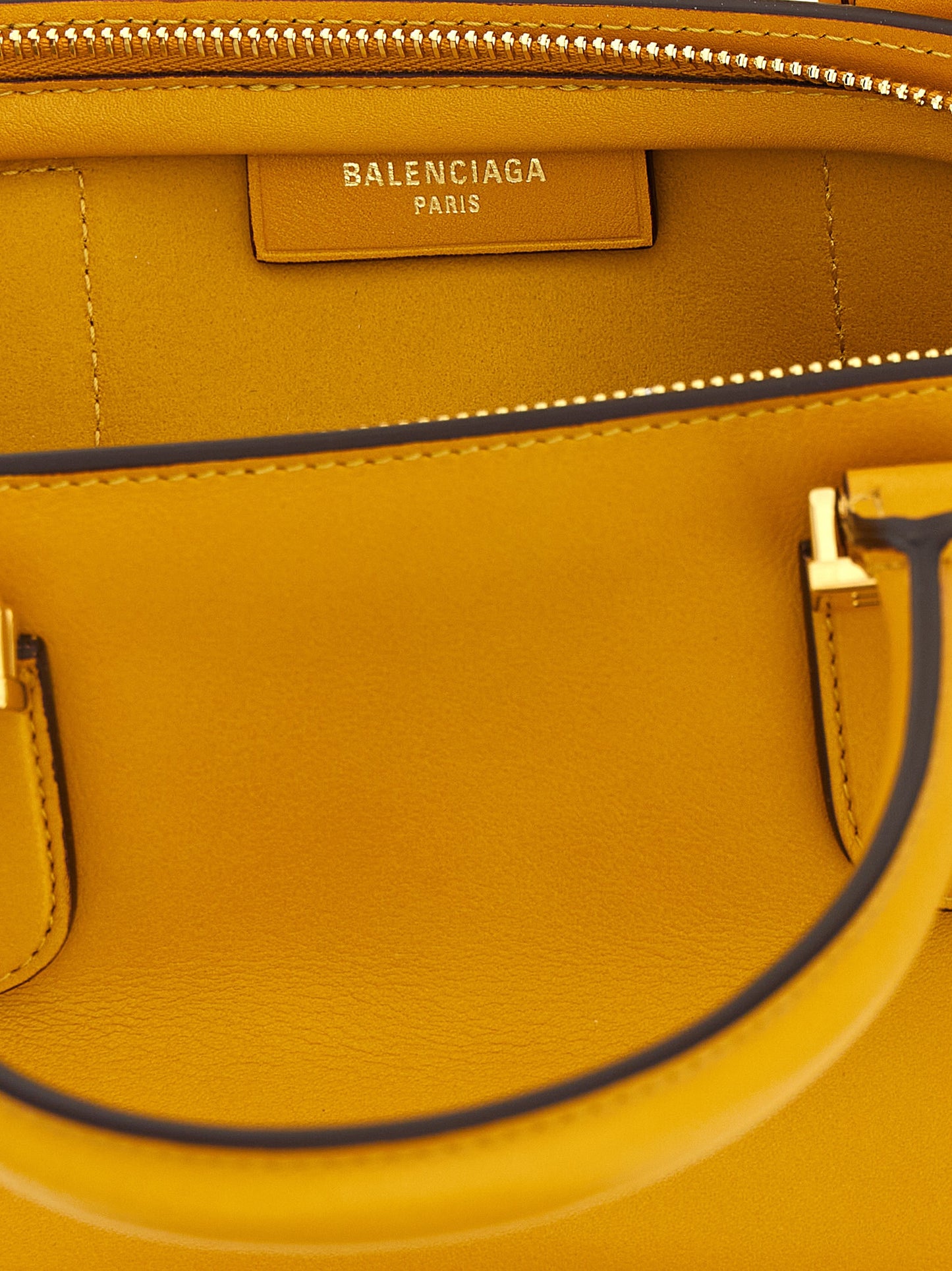 Balenciaga Bowling Bag in Yellow