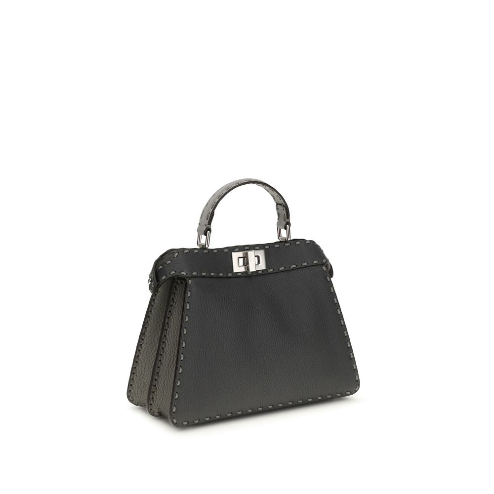 Fendi Peekaboo – Grey Leather Bag