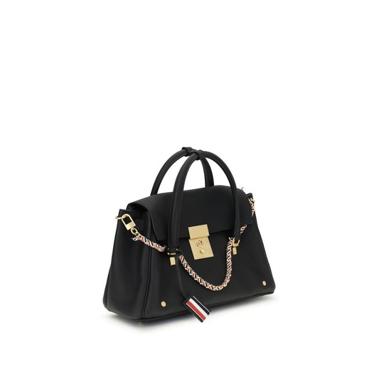 Thom Browne Mrs. Thom – Black Leather Bag