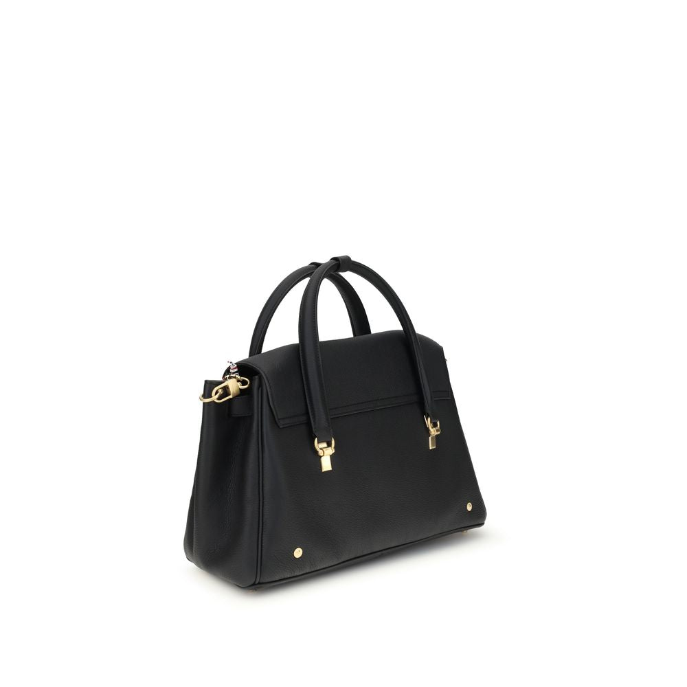 Thom Browne Mrs. Thom – Black Leather Bag