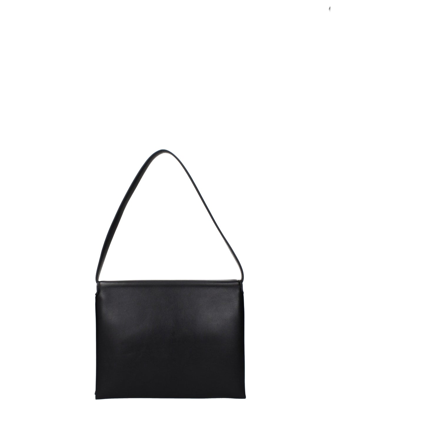 Jil Sander Vintage Flap – Black Leather Bag