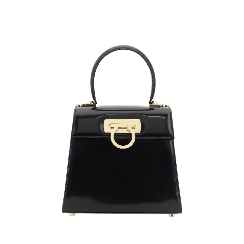 Ferragamo Top Handle in Black