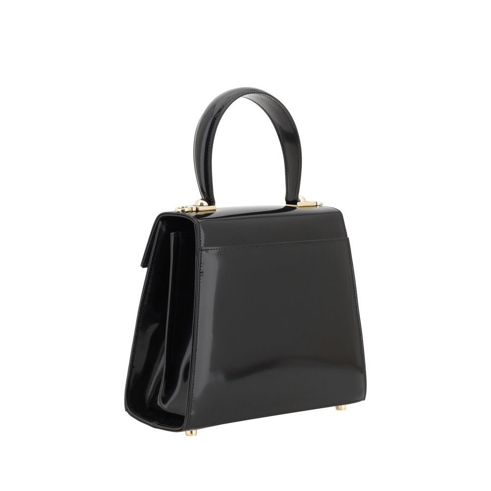 Ferragamo Top Handle in Black