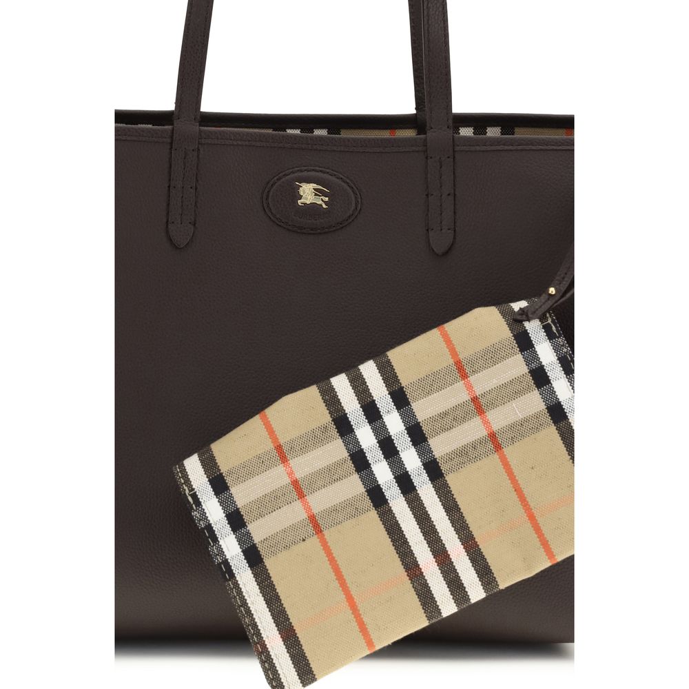 Burberry Bloomsbury Top Handle in Brown