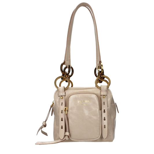 Prada Pocket Crossbody – Pink Leather Bag