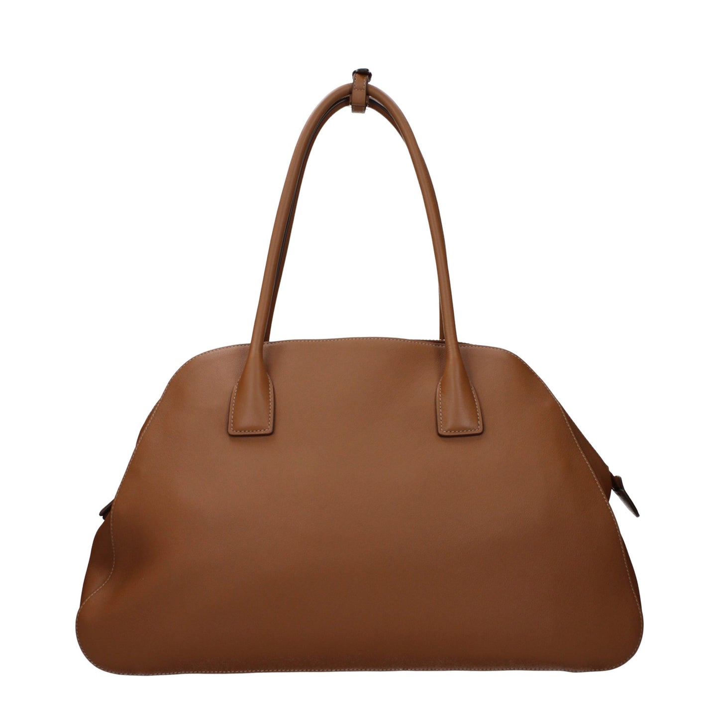 Prada Bowling Bag – Brown Leather Bag