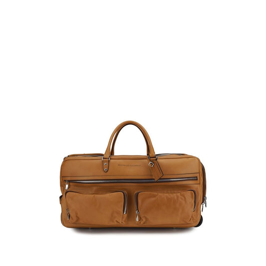 Brunello Cucinelli – Brown Leather Holdall