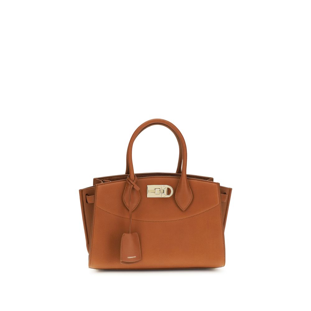 Ferragamo Top Handle in Brown