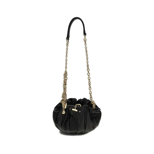 Chloé Plissé – Black Leather Bag