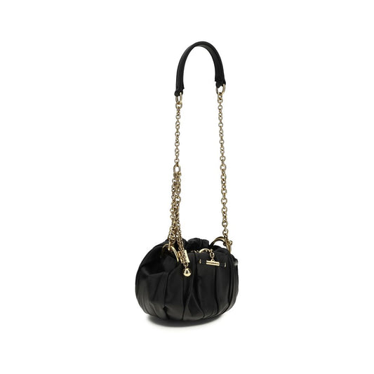 Chloé Plissé – Black Leather Bag