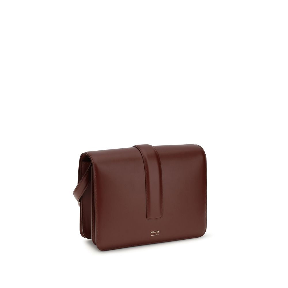 Khaite Crossbody in Burgundy