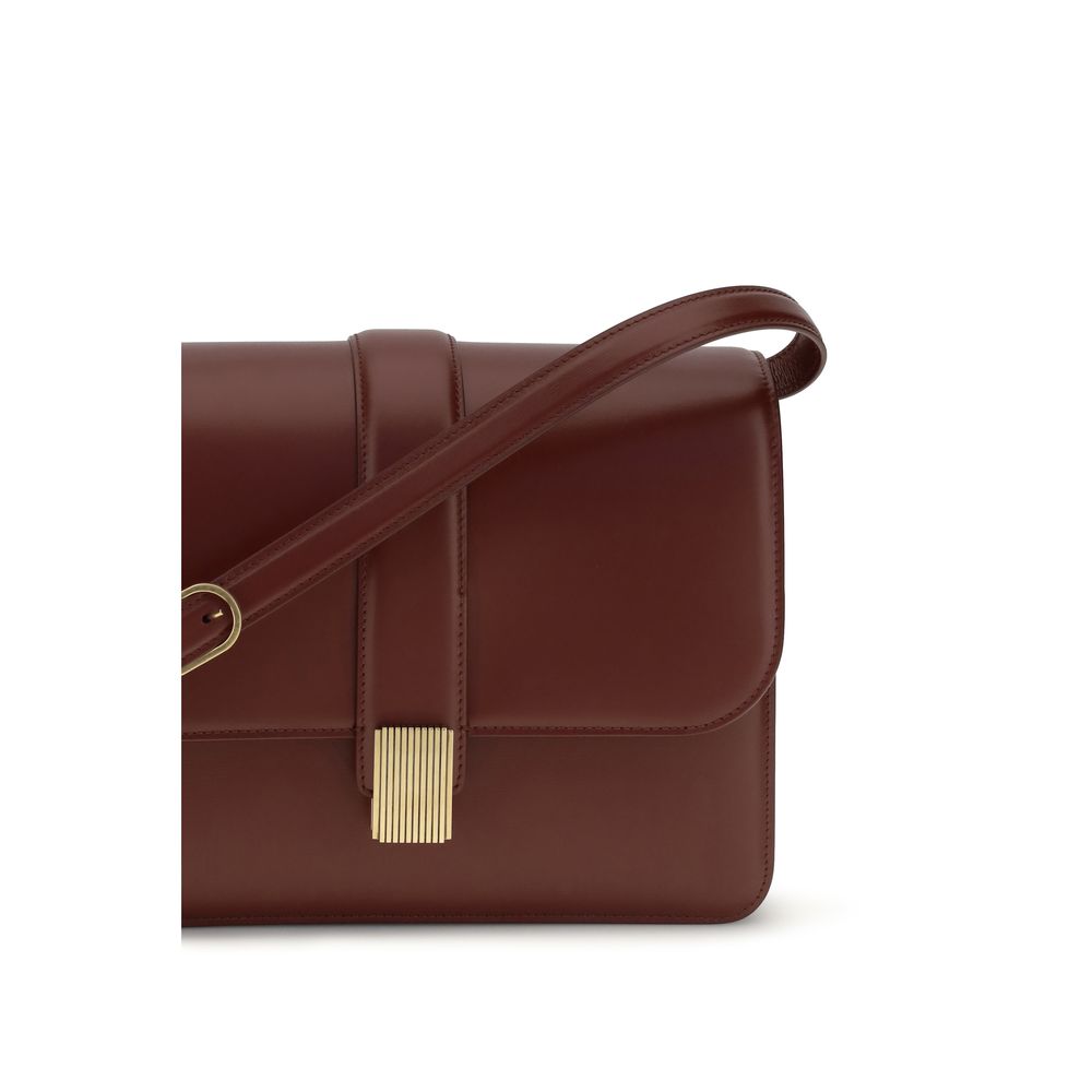 Khaite Crossbody in Burgundy