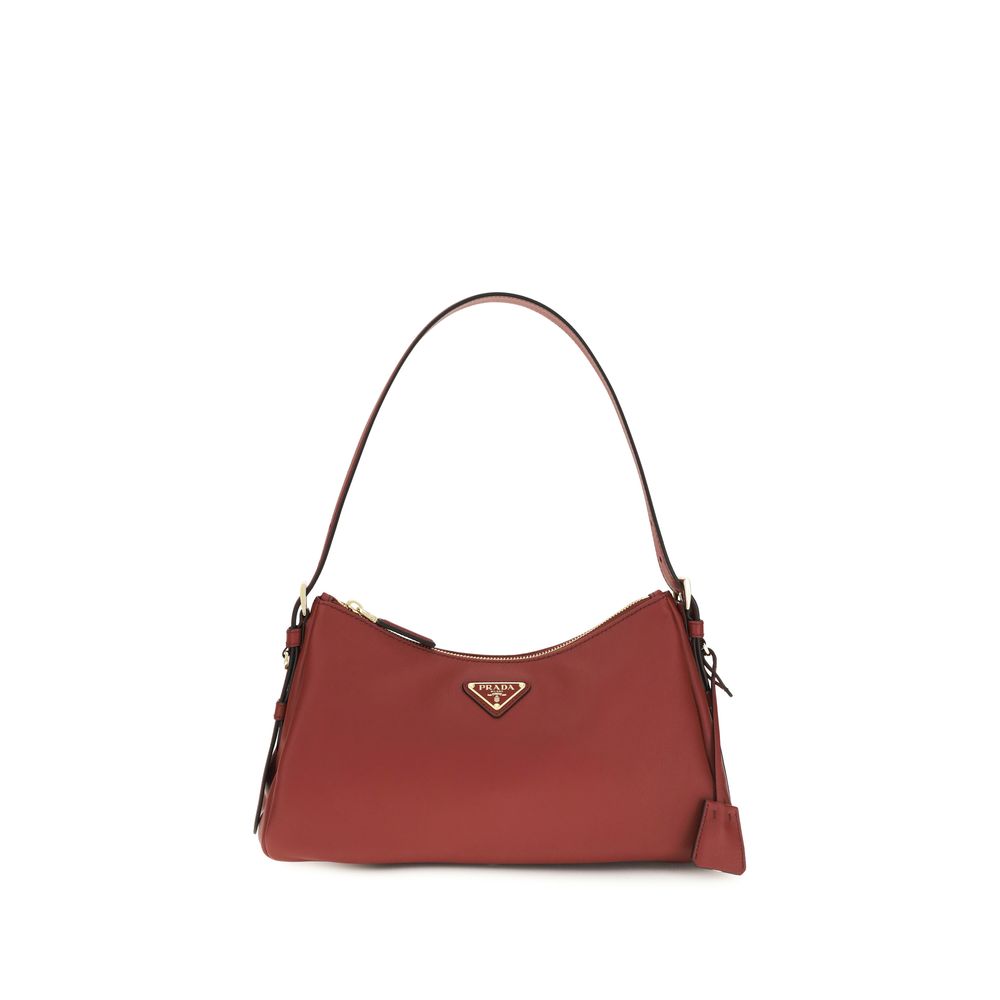 Prada Shoulder Bag in Burgundy