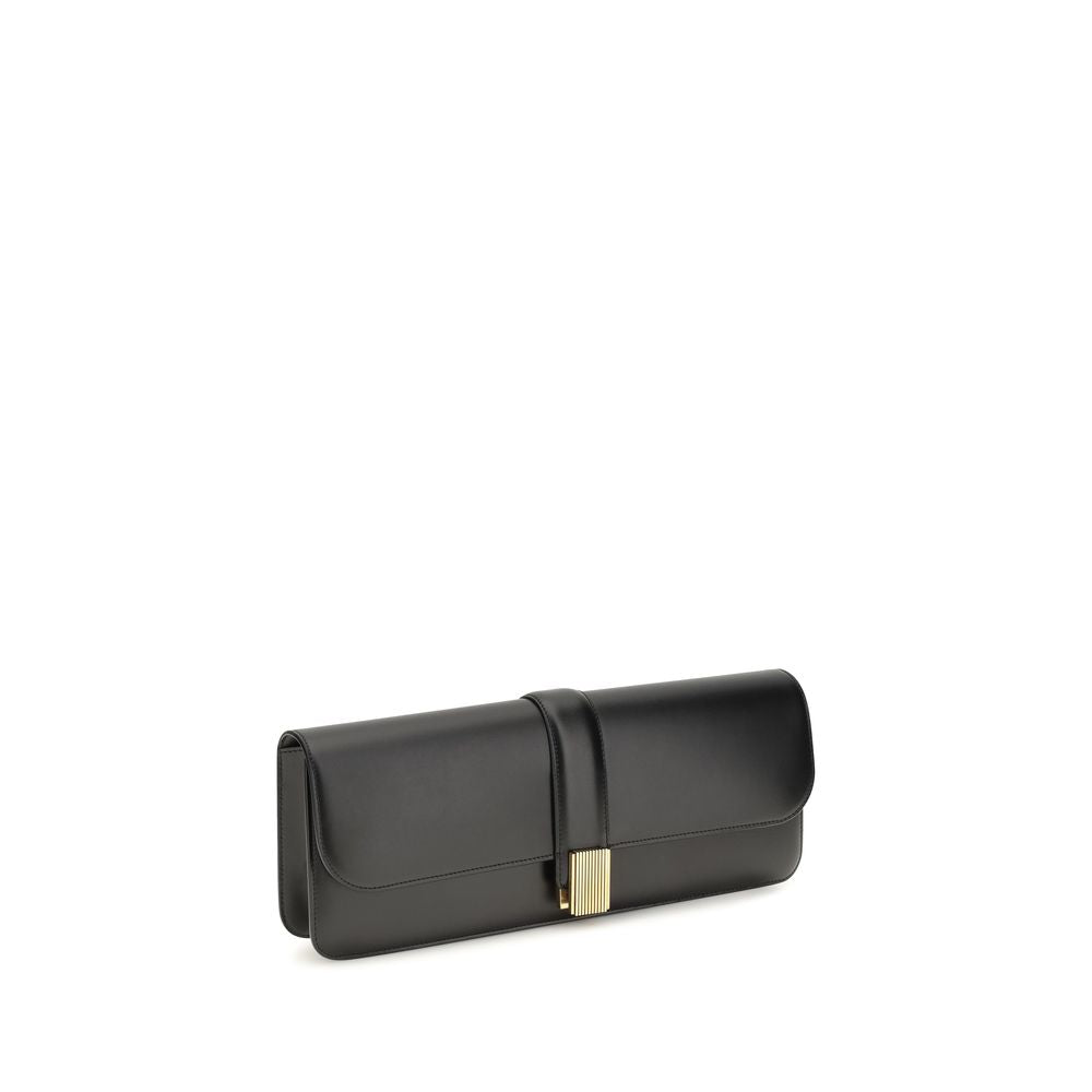 Khaite Flap Bag in Black