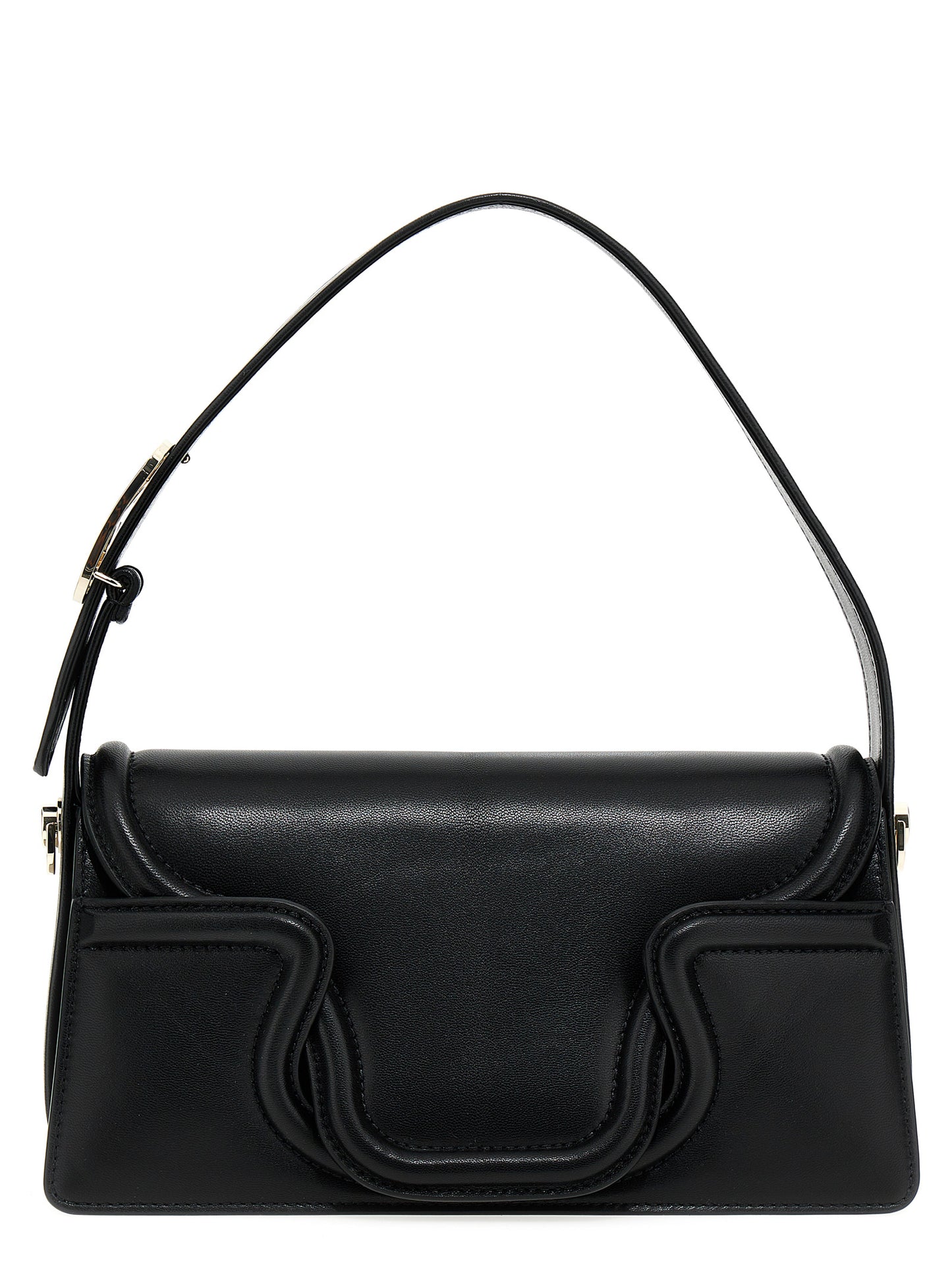 Valentino Garavani Grand Deuxième – Black Leather Bag