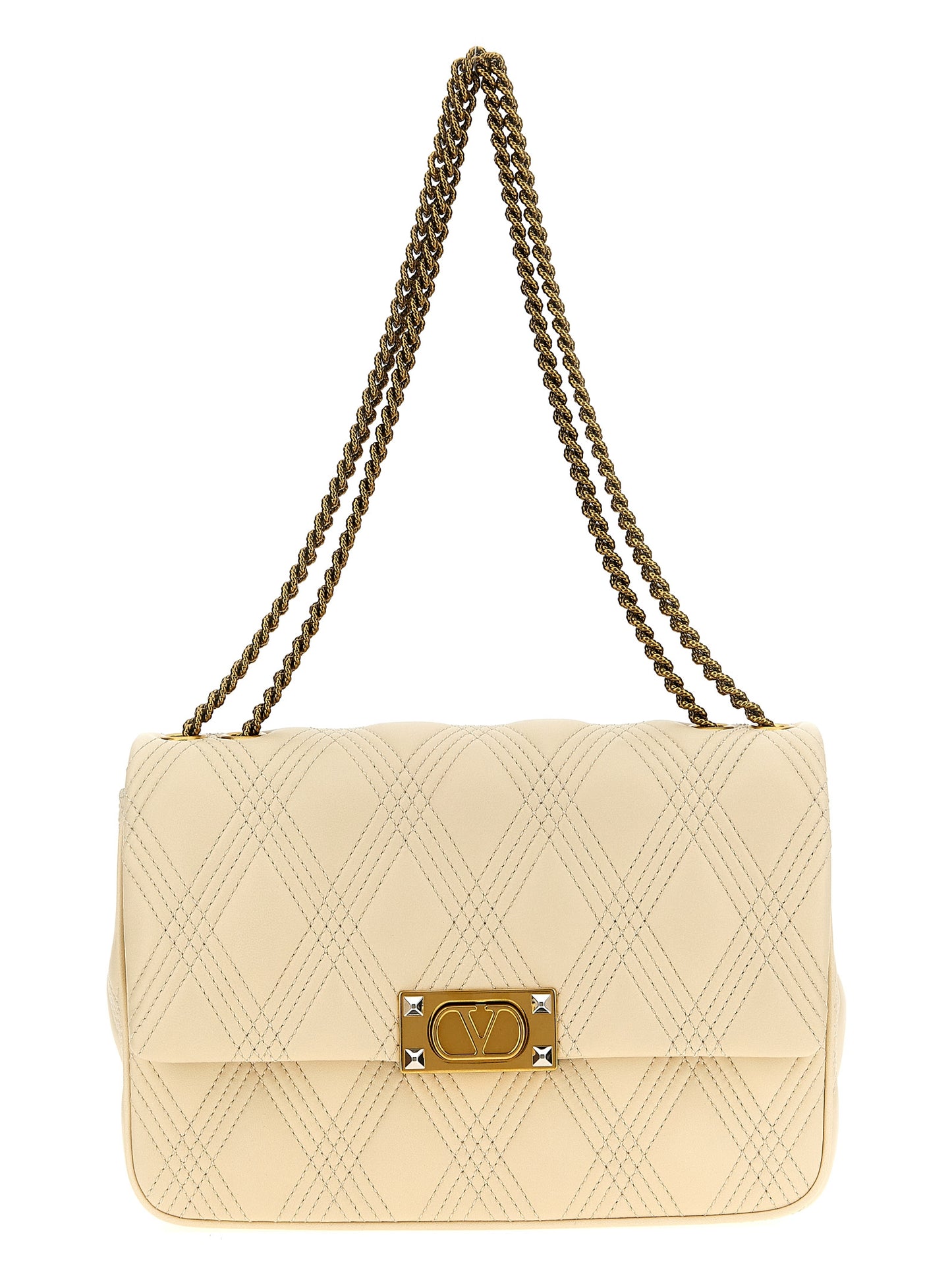 Valentino Garavani Quiltie 67 – White Leather Bag