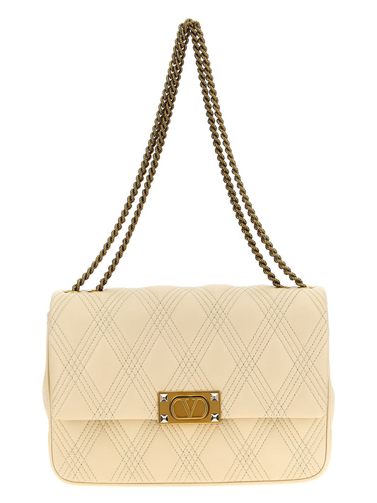 Valentino Garavani Quiltie 67 – White Leather Bag