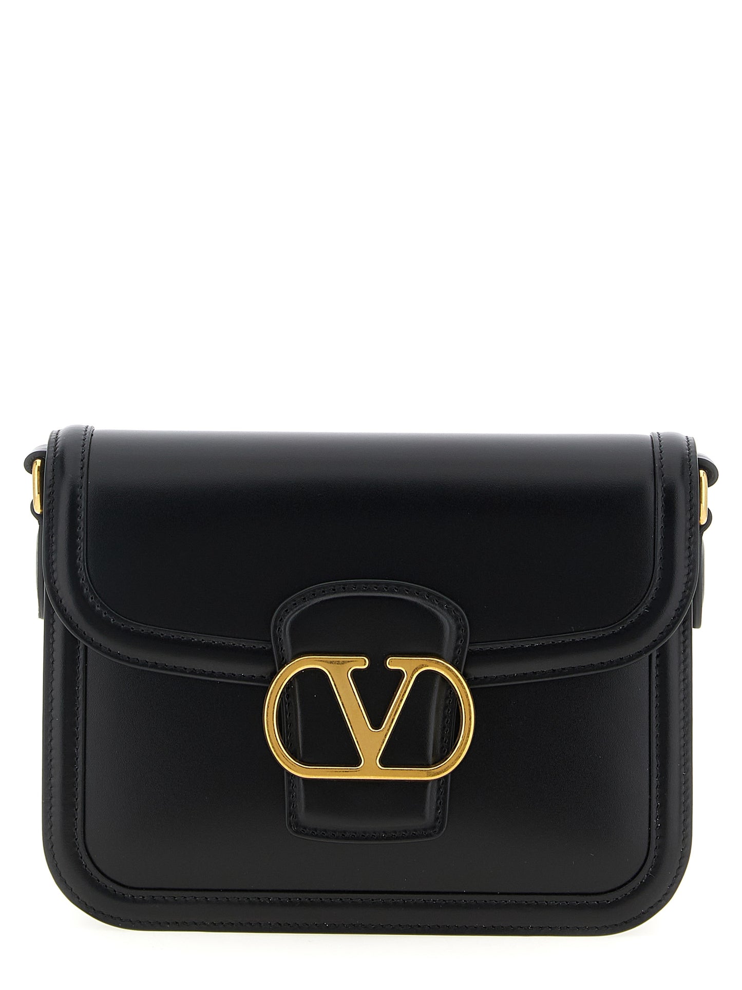 Valentino Garavani 9to5 Crossbody – Black Leather Bag