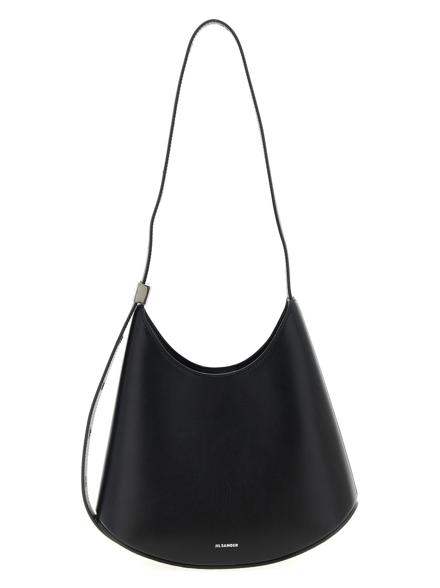 Jil Sander Eldorado Shoulder – Black Leather Bag