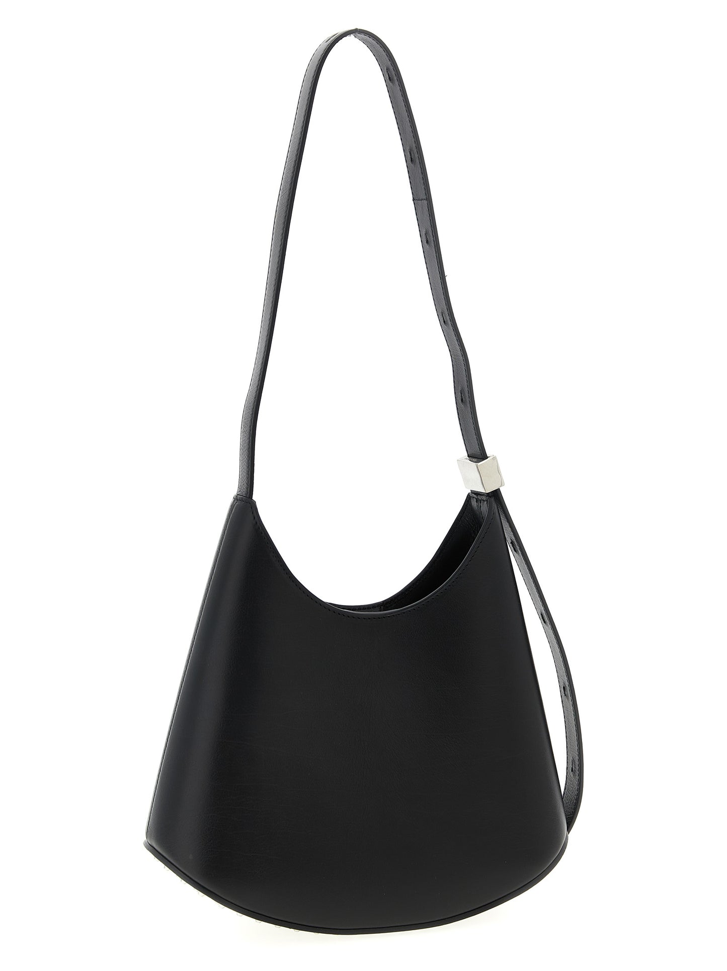 Jil Sander Eldorado Shoulder – Black Leather Bag