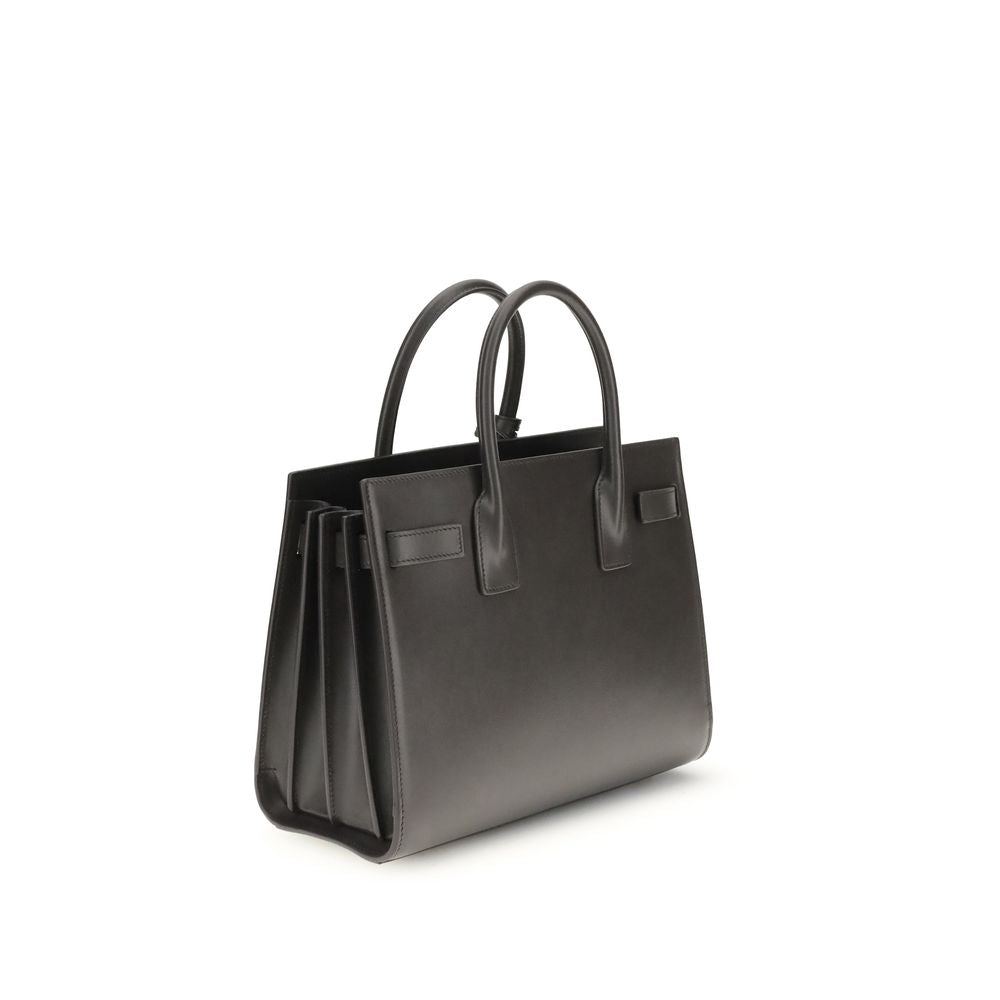 Saint Laurent Sac de Jour – Grey Leather Bag