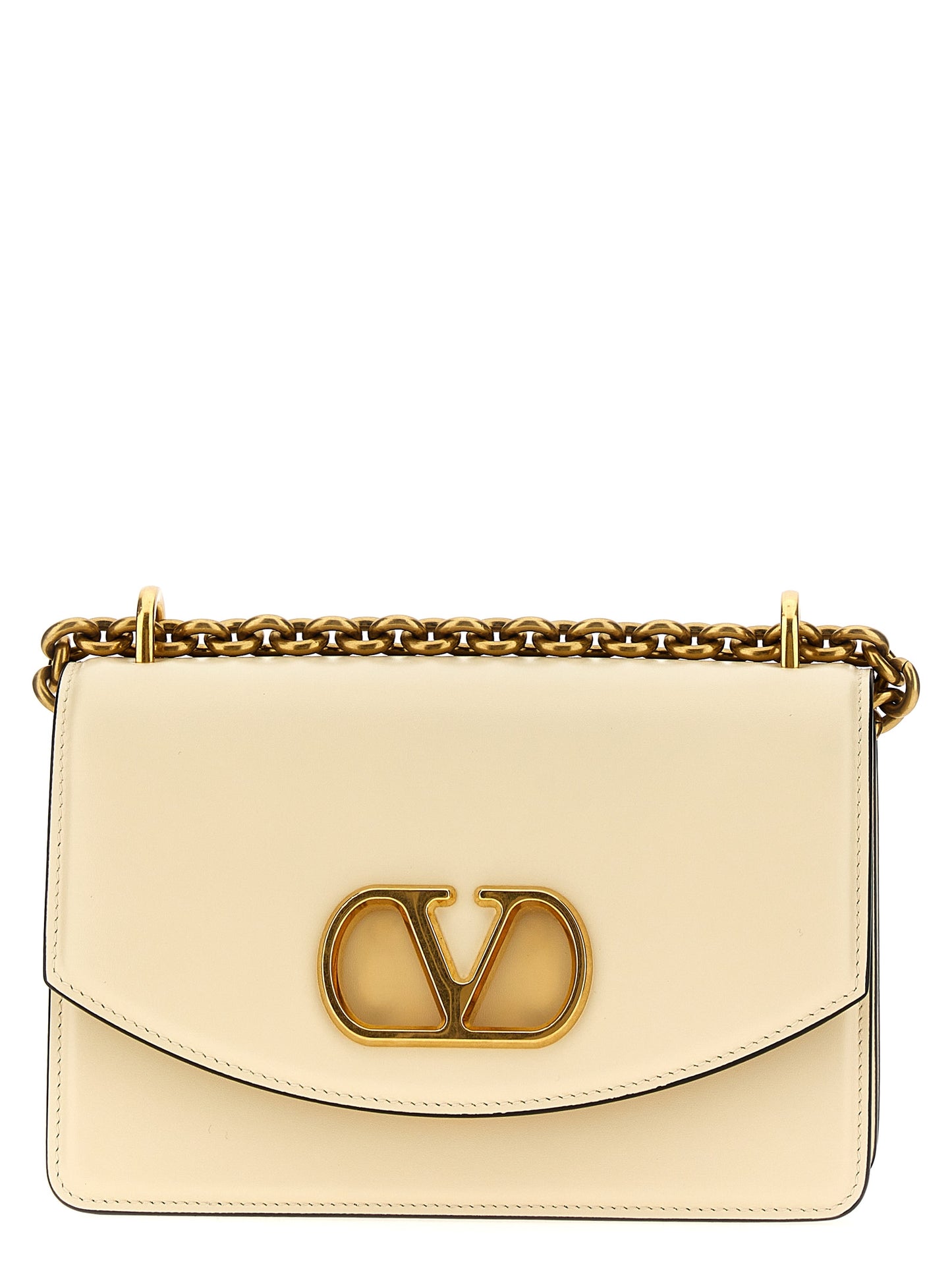 Valentino Garavani Vain Crossbody – White Leather Bag