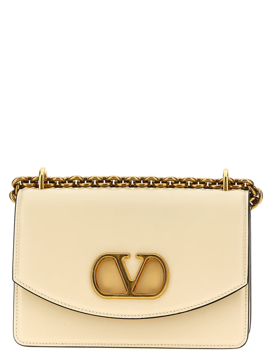 Valentino Garavani Vain Crossbody – White Leather Bag