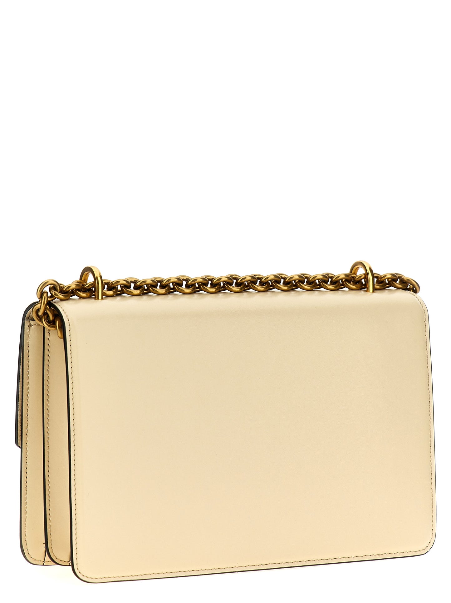 Valentino Garavani Vain Shoulder – White Leather Bag