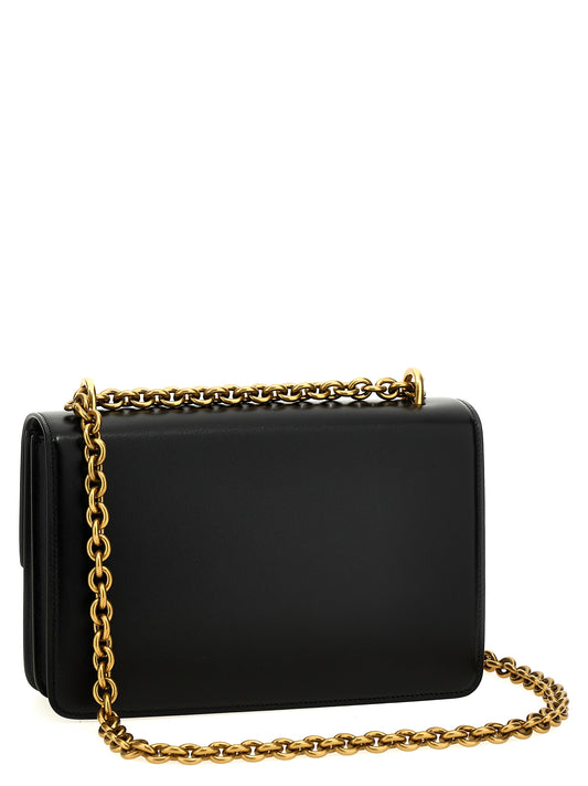 Valentino Garavani Vain Chain – Black Leather Bag
