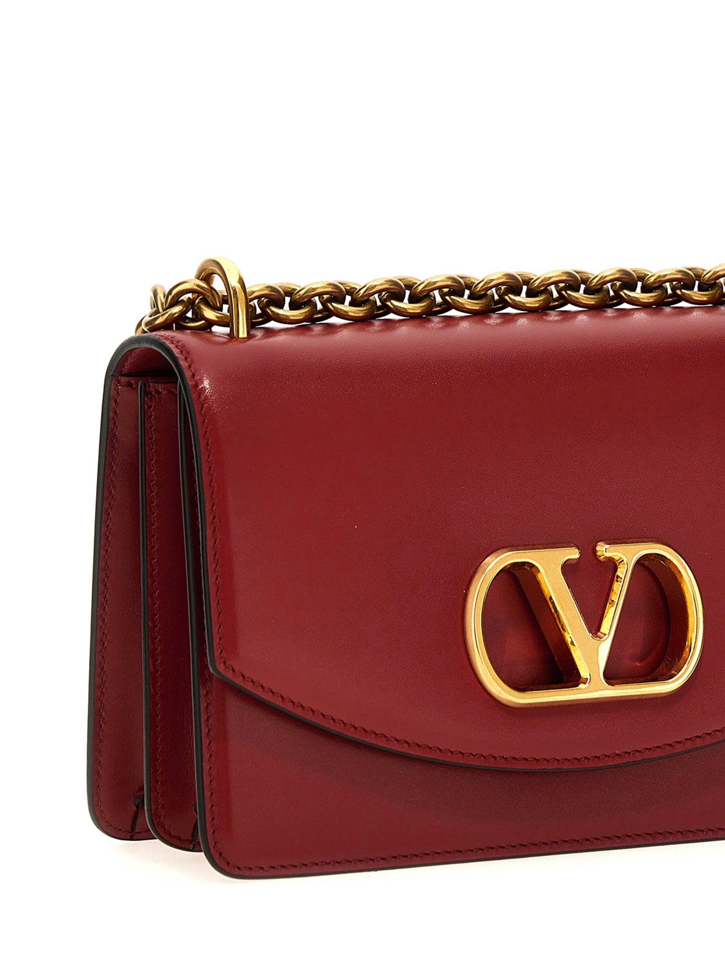 Valentino Garavani Vain – Red Leather Bag
