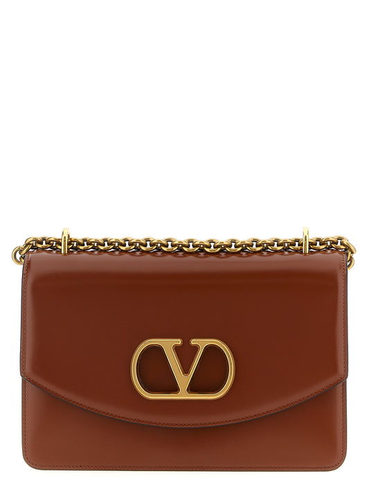 Valentino Garavani Vain – Brown Leather Bag