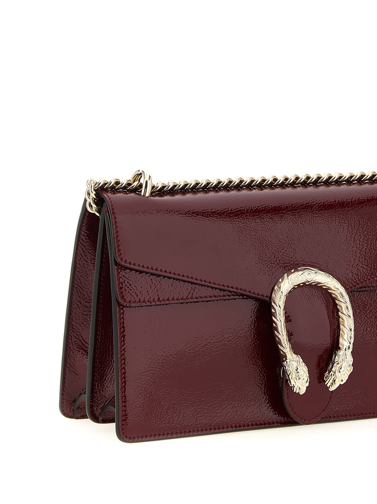 Gucci Flap Bag in Burgundy