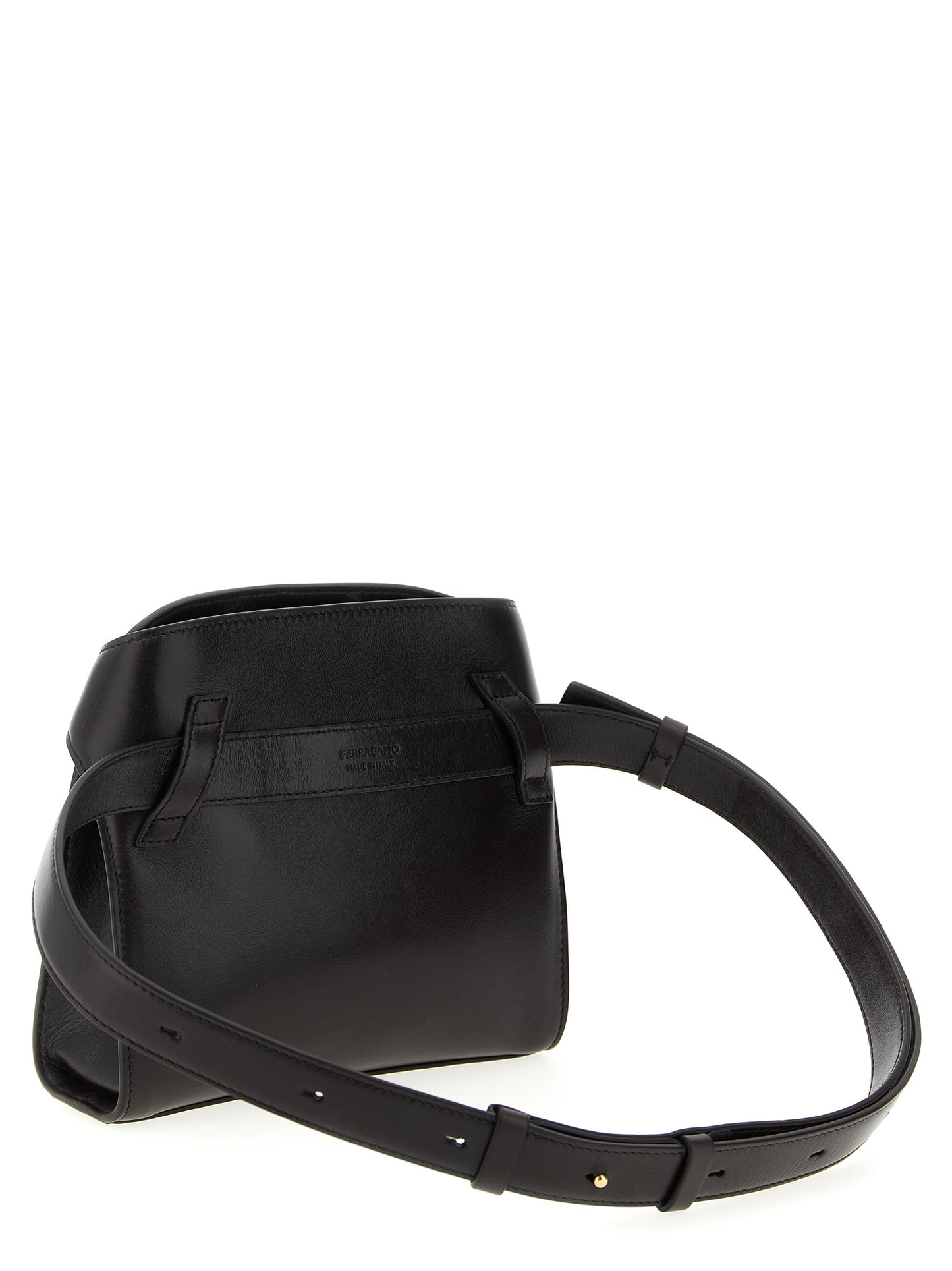Ferragamo Hug Crossbody in Brown