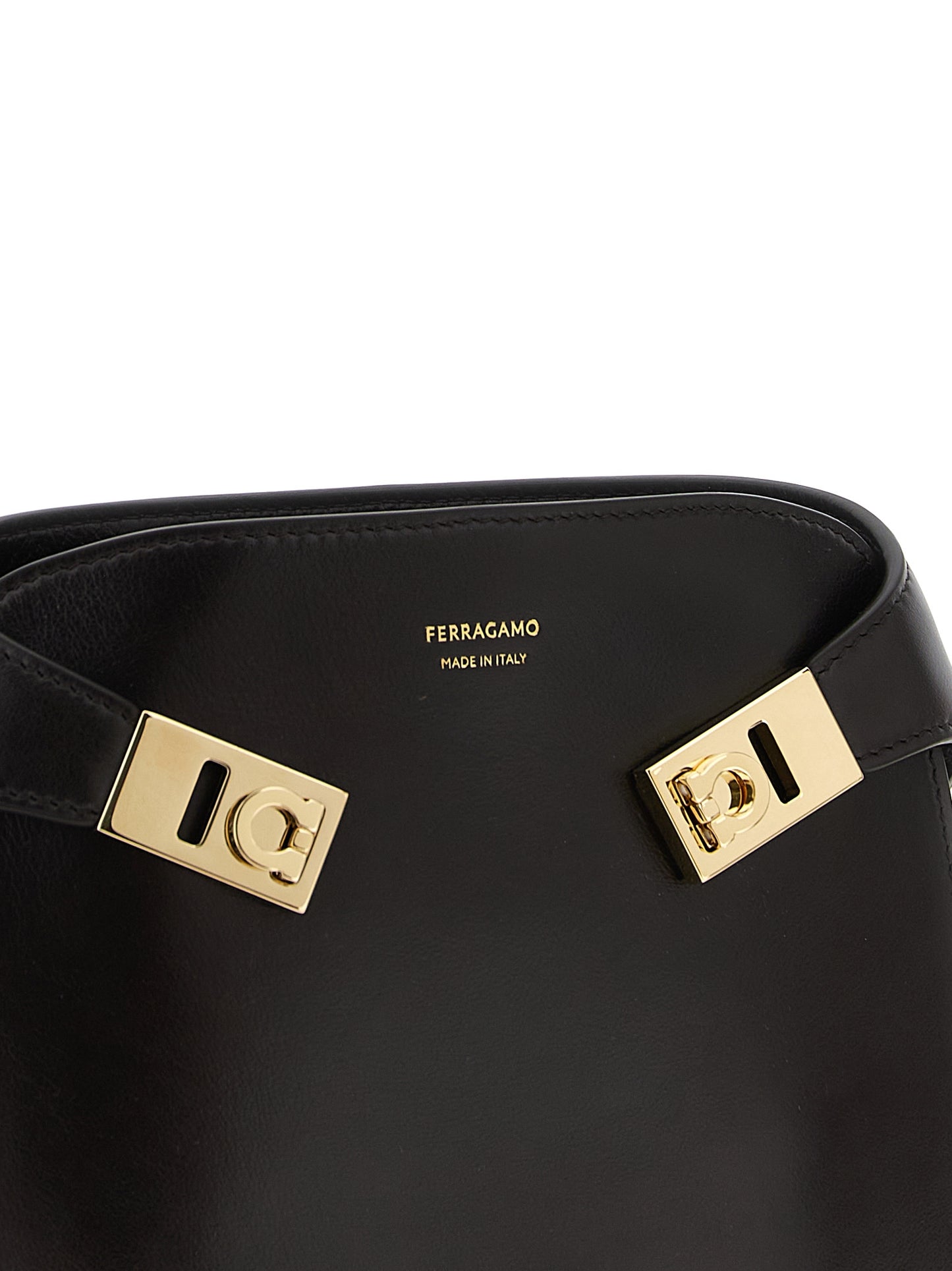 Ferragamo Hug Crossbody in Brown