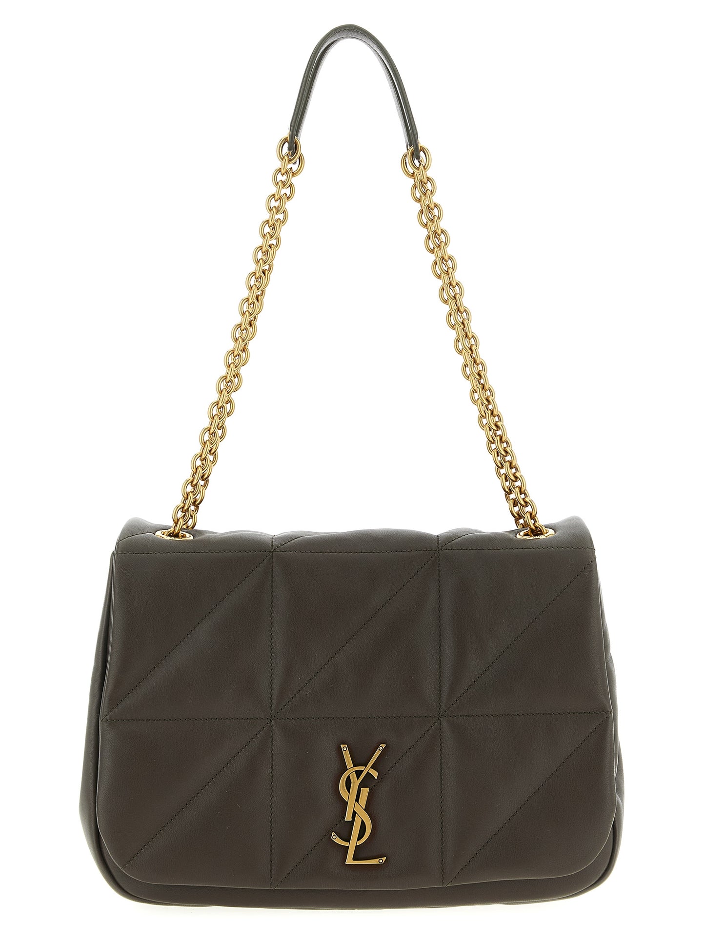 Saint Laurent Jamie Flap Bag in Olive