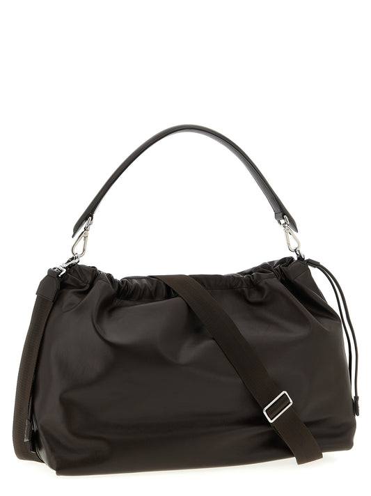 Fendi Drawstring – Brown Leather Bag