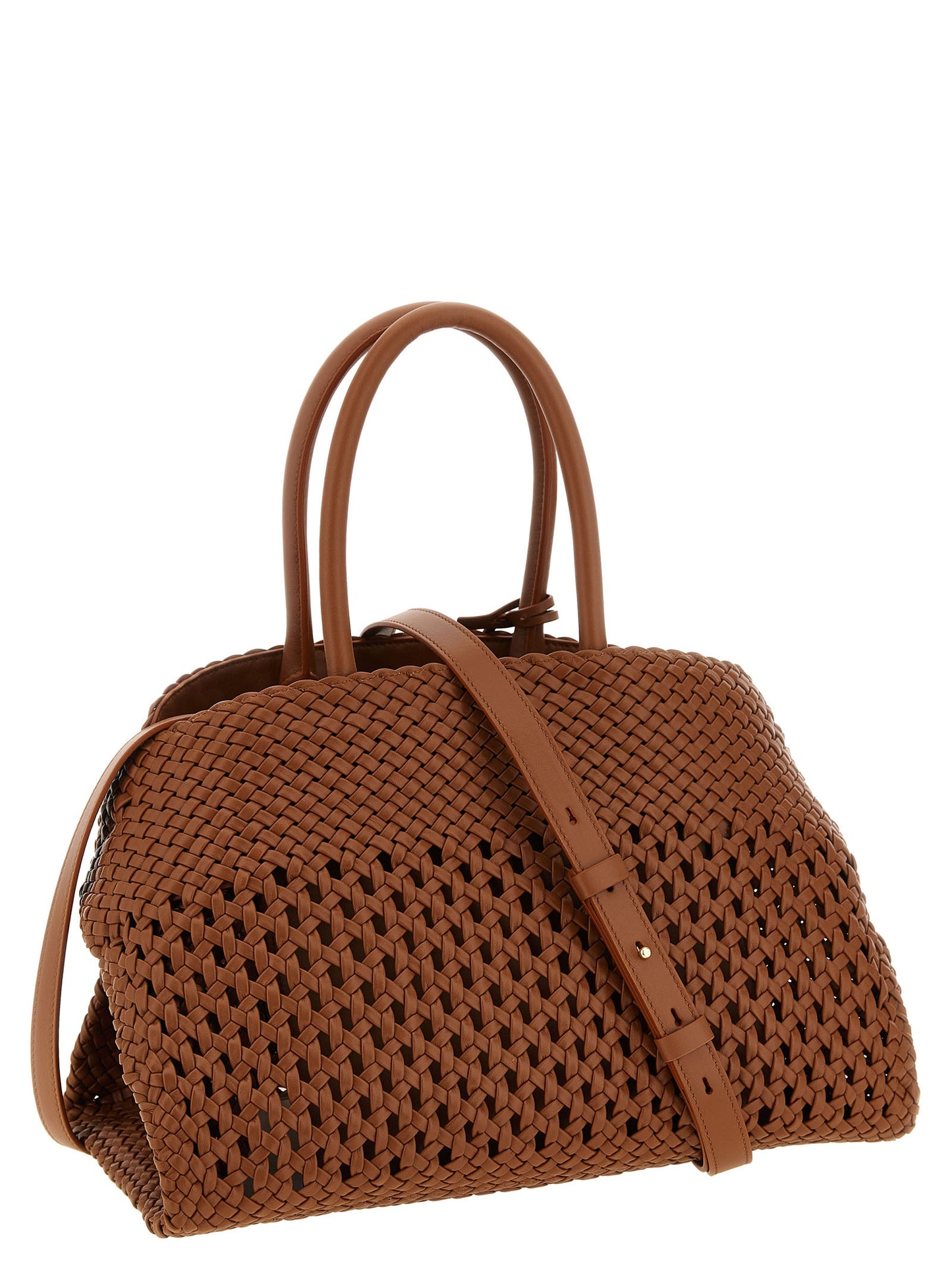 Ferragamo Hug – Brown Leather Bag