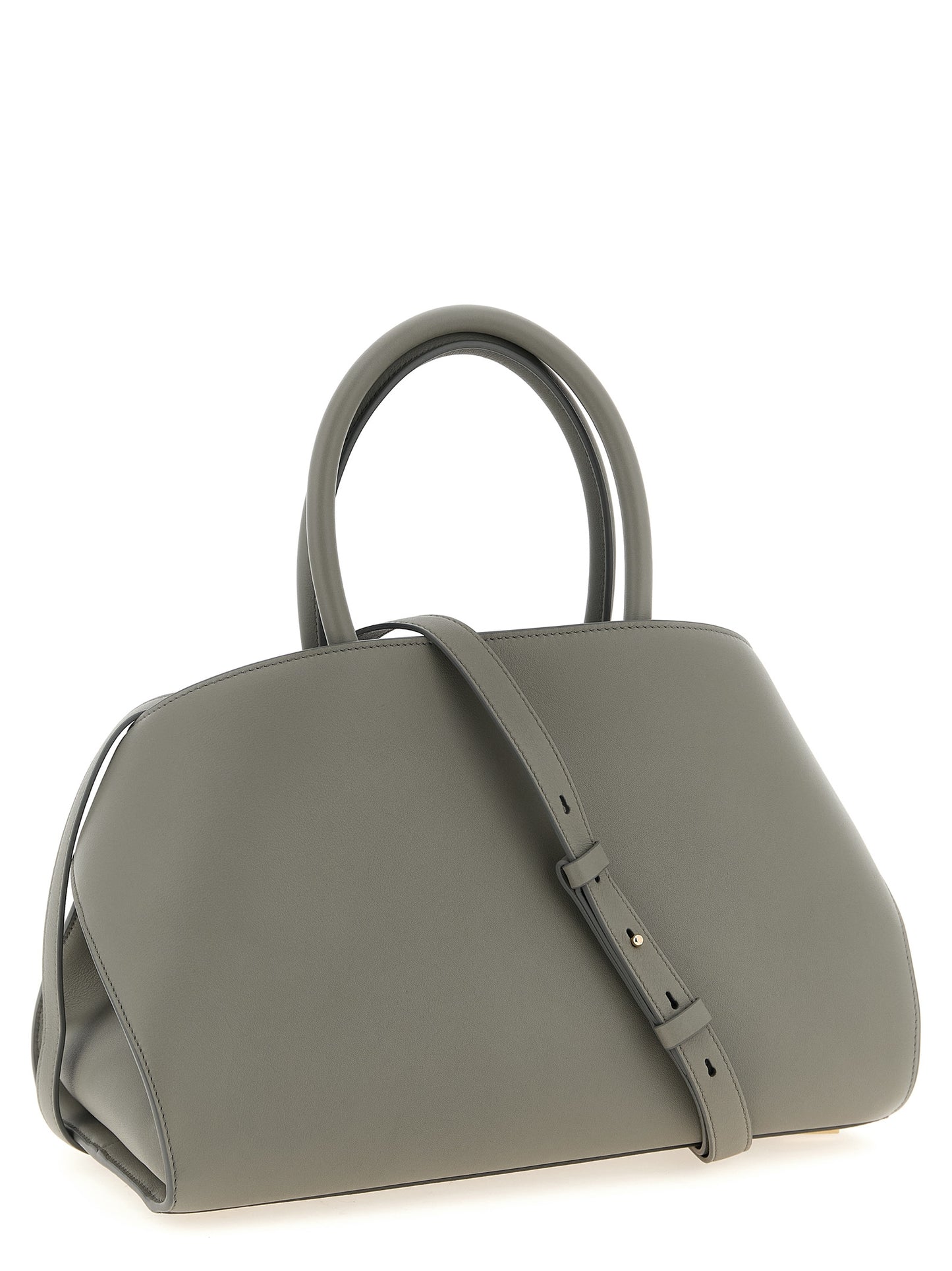 Ferragamo Hug Shoulder Bag in Gray