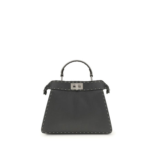 Fendi Peekaboo – Grey Leather Bag