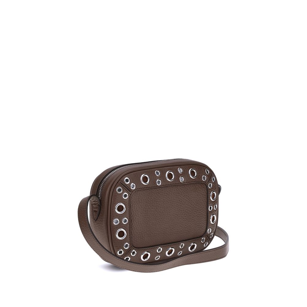 Valentino Garavani Nellcôte – Brown Leather Bag