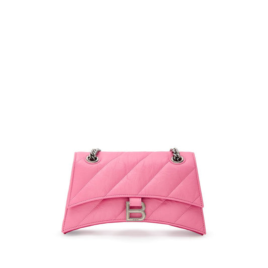 Balenciaga Crush – Pink Leather Bag