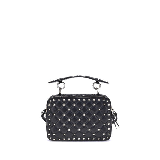 Valentino Garavani Rockstud Spike – Black Leather Bag